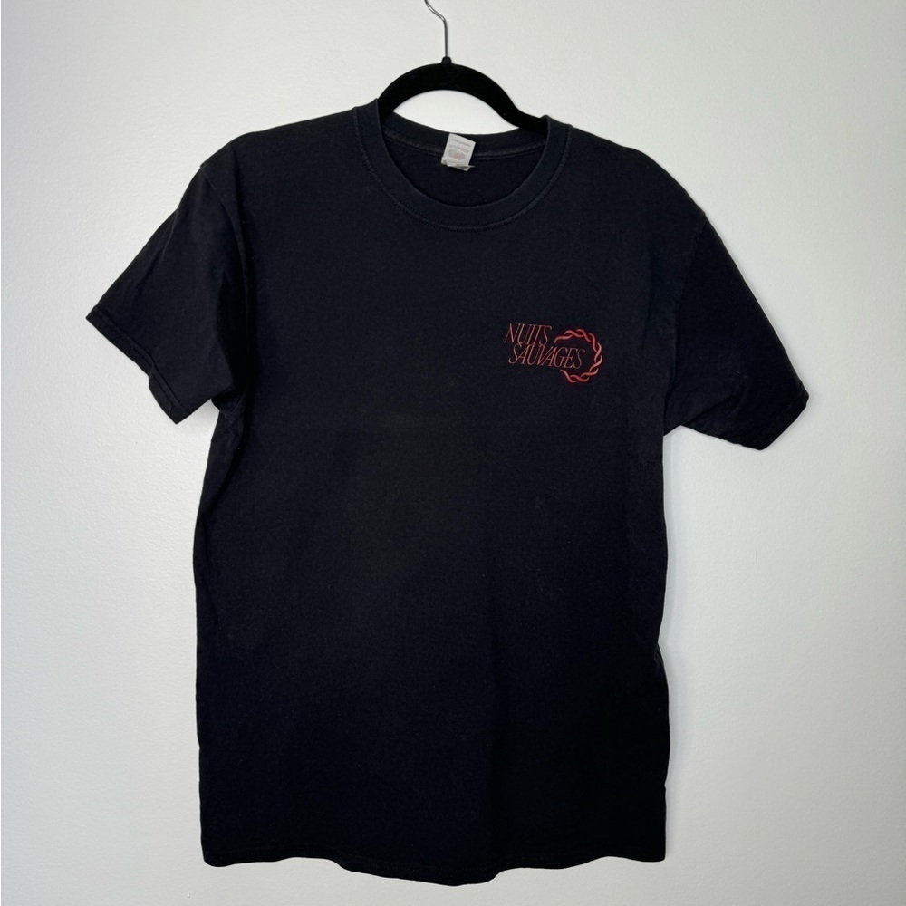 Nuits Sauvages graphic unisex t-shirt size medium